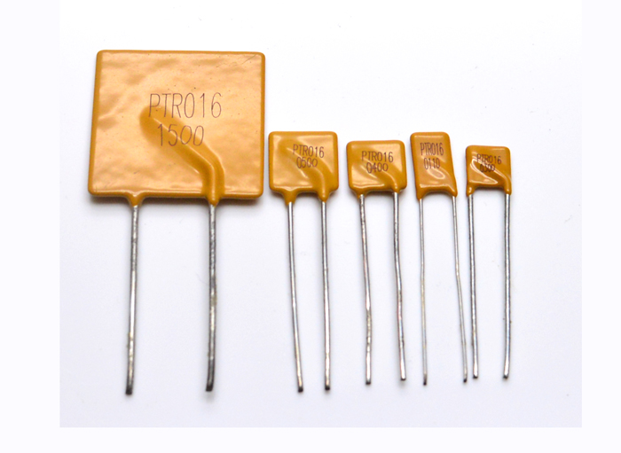 bussmann PTR016V系列 自恢復(fù)插件保險絲 黃色可恢復(fù)